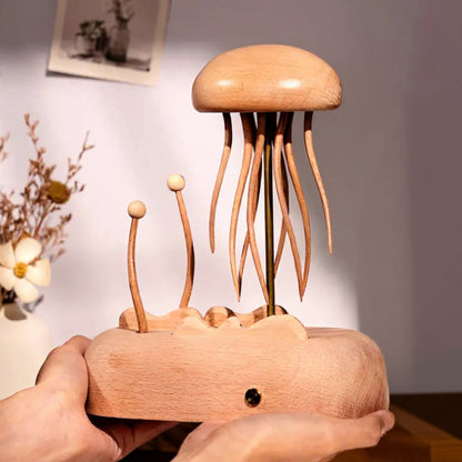 Handmade - Wooden Moving Jellyfish